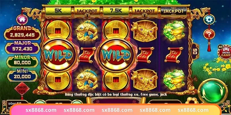 Quỹ  Jackpot trong nổ hũ đổi thưởng trực tuyến